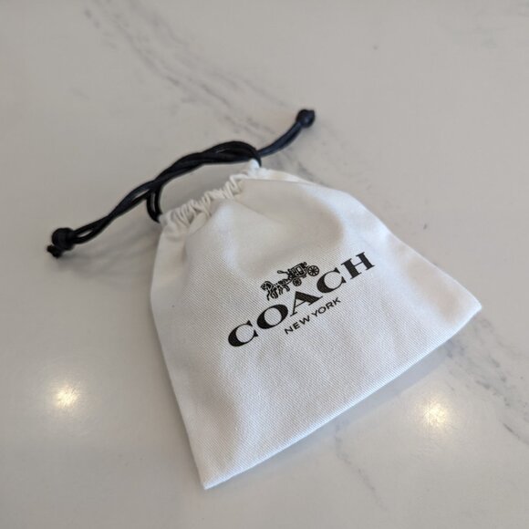 Coach Pave Rexy Stud Earrings - Multicolor - RARE - Picture 3 of 3